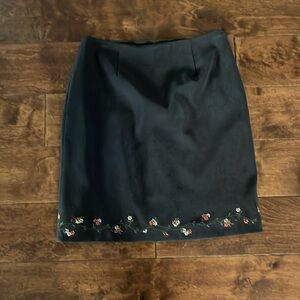 Chocolate Brown Shirt Skirt